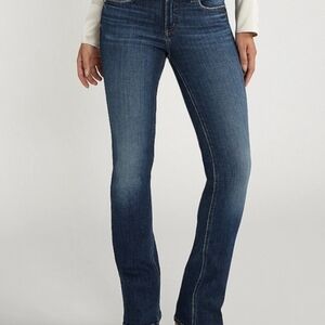 Silver Jeans Women's Straight Leg in Deep Blue